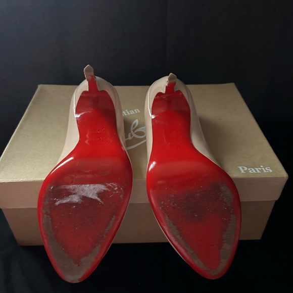 Christian Louboutin Wavy Dolly Patent Heels - size 6 - Picture 3 of 3